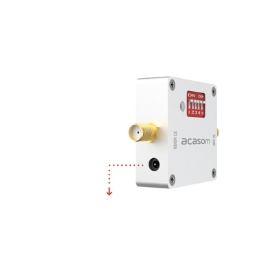 Atenuador de RF digital ajustable 0-4Ghz 1-16dB Ocho tees de sesgo de ganancia con fuente de alimentación