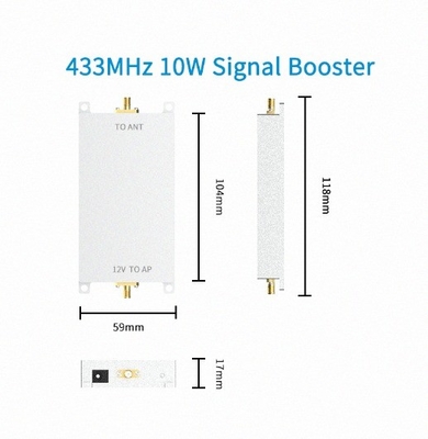 Módulo de amplificador RF de 430-434MHz con salida de 40dBm Fácil de instalar