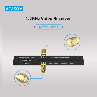 Optimice su filtro de video de 1,2 GHz VRX Notch para 868/915MHz en receptores de 1,2-1,3GHz