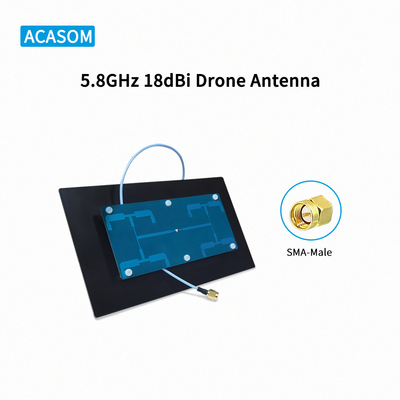 900MHz 915MHz 50W Antenna de drones FPV de alta ganancia con conjunto de chips PCBA personalizado SMA masculino