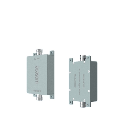 2.4G 5W Exterior Super Drone Reforzador de señal 2.5dB Ruido y 1 μS Tiempo de retraso del interruptor