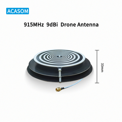 Antenna de interferencia de drones de alta ganancia direccional con componentes de señal RF
