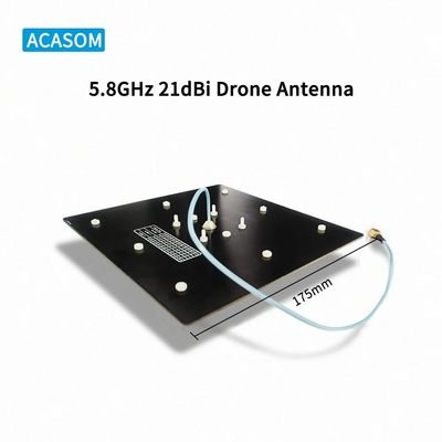 Antenna de panel FPV de alta potencia 16° ancho de haz vertical 21dBi ganancia