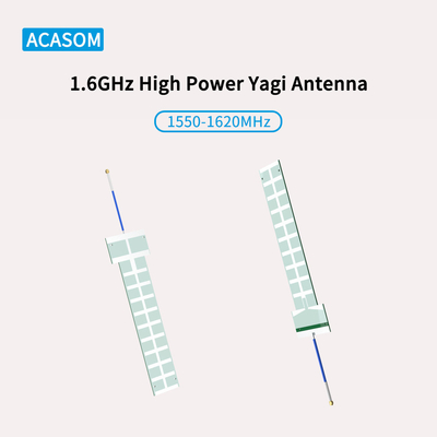 Estación base al aire libre RFSMA FPV masculino Yagi Antena para bloqueo de drones de 1.6GHz