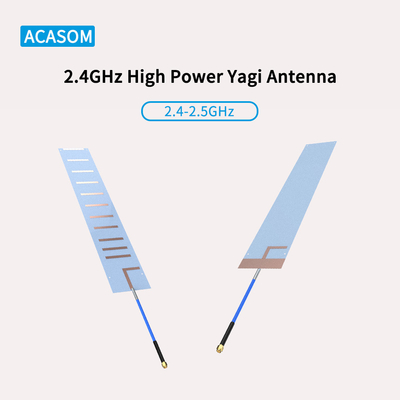 RFSMA Hombre Yagi Drone Jammer Antenna 50 Ohm 13 DBi Gran ganancia