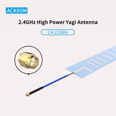 RFSMA Hombre Yagi Drone Jammer Antenna 50 Ohm 13 DBi Gran ganancia