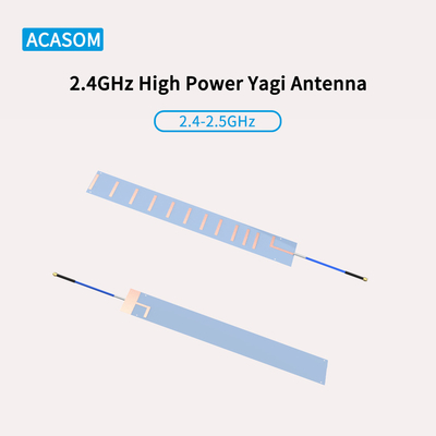 RFSMA Hombre Yagi Drone Jammer Antenna 50 Ohm 13 DBi Gran ganancia