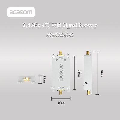 6-18V Voltado 2,4 GHz Reforzador de señal Wifi para drones 4W Potencia 2400-2500MHz