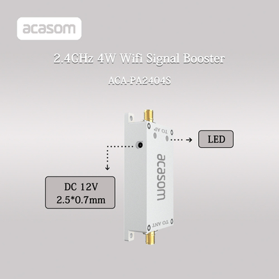 6-18V Voltado 2,4 GHz Reforzador de señal Wifi para drones 4W Potencia 2400-2500MHz