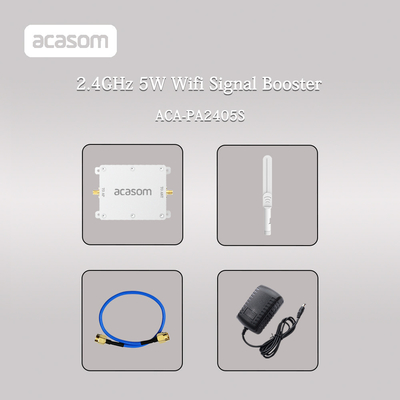 Amplificador de señal de drones inalámbricos de 2,4 GHz a 2,5 GHz para aumento de potencia de 5W