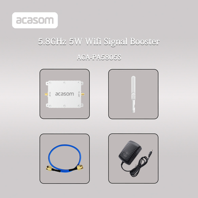 Extensor de rango de refuerzo de señal 5w 5.8GHz para rango de frecuencia 5.725-5.85GHz