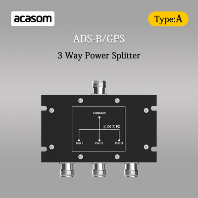 Divisores de potencia de RF de inserción inferior de 800 a 2150 MHz con conector N femenino