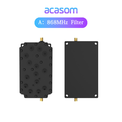 60dB Rechazo 868MHz Filtro de cavidad para red de helio 868M SAW Filtro de Lora HNT 863M