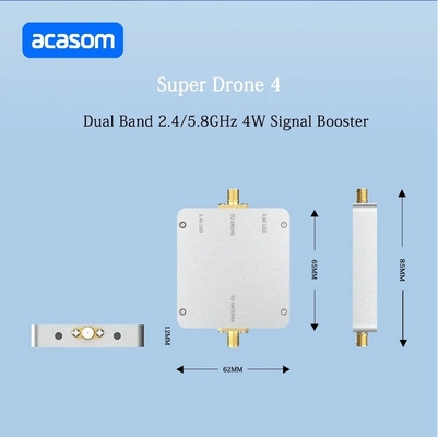 Home 4w Wifi de doble frecuencia extensor de alcance para 2.4GHz y 5.8GHz
