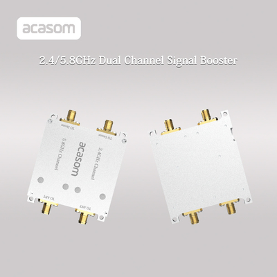 Amplificador de señal bidireccional de doble vía con doble frecuencia