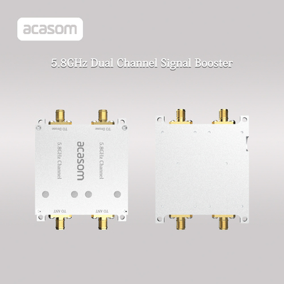 Amplificador de señal bidireccional de doble vía con doble frecuencia