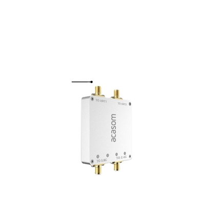 Amplificador de señal de doble canal de 2,4 GHz a 5,8 GHz Potencia de salida máxima P1dB 36dBm 4W