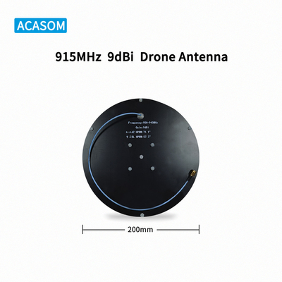 900MHz 915MHz 9dBi SMA Antena masculina para drones potencia de entrada máxima 30W