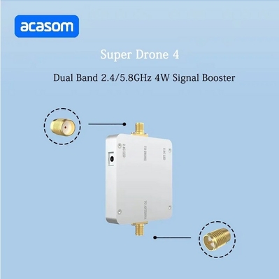 4W 36dBm Amplificador para drones de banda doble 2.4 5.8 GHz RX y TX Dual canal de frecuencia