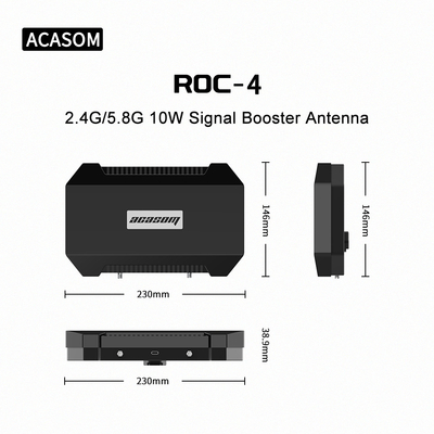 Reforzador de señal de banda doble de 10W para DJI Drone Mavic Phantom Avata FPV Extender de alcance