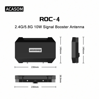 Amplificador FPV de alta potencia de 10W de mayor alcance para controladores remotos inalámbricos