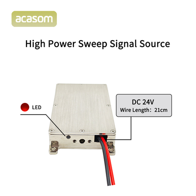 Fuente de señal de barrido de alta potencia DC 24V 2cm longitud del cable salida estable