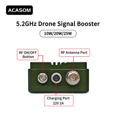 MAX-2 Exterior 10W 5.8 GHz Amplificador de señal con Tarot 5.8G Transmisión de imagen