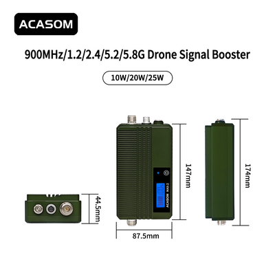 Amplificador de potencia de 5.8GHz con amplificador de señal de 900MHz