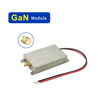 300MHz 400MHz 50W GAN Compacto Drone Jammer Modulo 20W GAN 350M Drone Jammer Modulo con cáscara de aluminio
