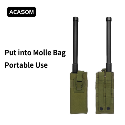 800MHz-900MHz Portable Anti Drone Jammer Resistente al agua Alta eficiencia