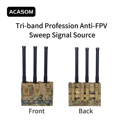 2350MHz-2550MHz 50 Watt Portable Drone Jammer RF Fuente de señal de alta potencia