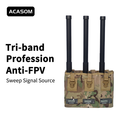 2350MHz-2550MHz 50 Watt Portable Drone Jammer RF Fuente de señal de alta potencia