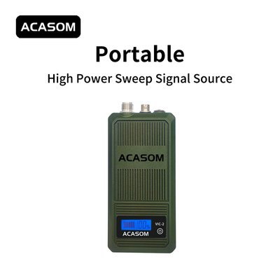 IP68 Interruptor de drones portátil 5150MHz-5350MHz Fuente de nitruro de galio contra drones