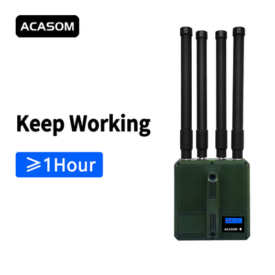 400M 500M 600M 700MHz 50W Dispositivo de interferencia portátil para drones con batería