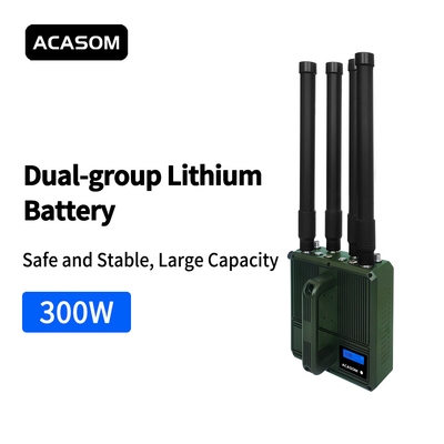 400M 500M 600M 700MHz 50W Dispositivo de interferencia portátil para drones con batería
